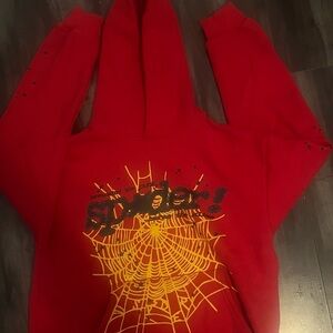 Red Men's Tank Top with Small Chest Logo